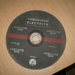 фото Зачисной круг по металлу 230х8х22,2мм, Чехия, CARBORUNDUM ELECTRITE,